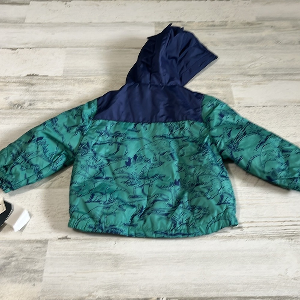 OshKosh B’gosh  Dinosaur Jacket Size 12 Months NWT - Picture 5 of 8